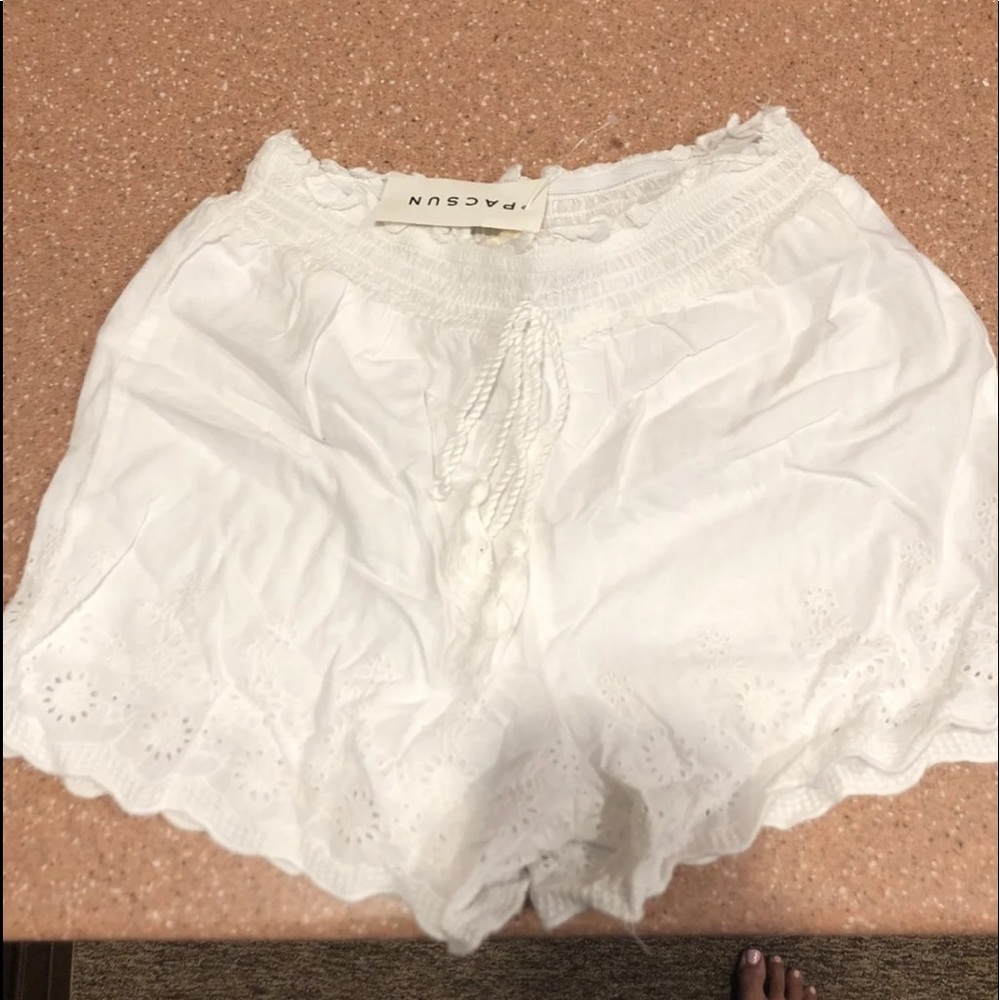 White Shorts